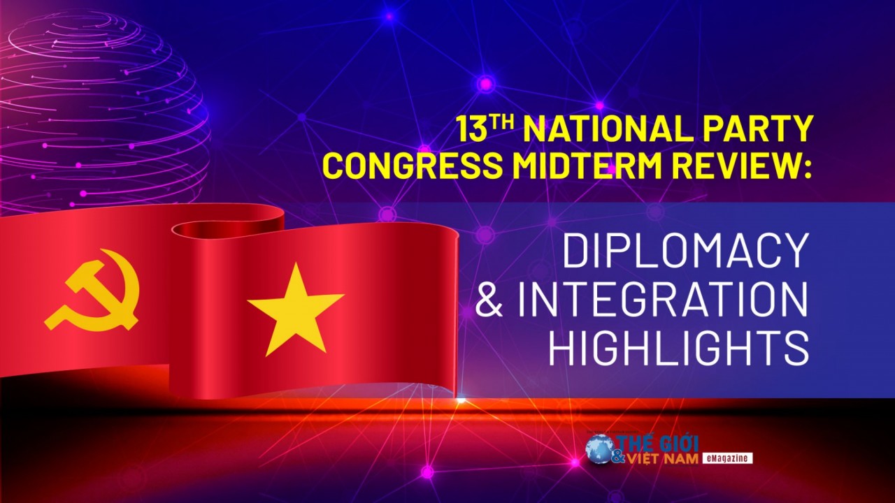 Milestones in foreign affairs and integration in first half of 13th Party National Congress term