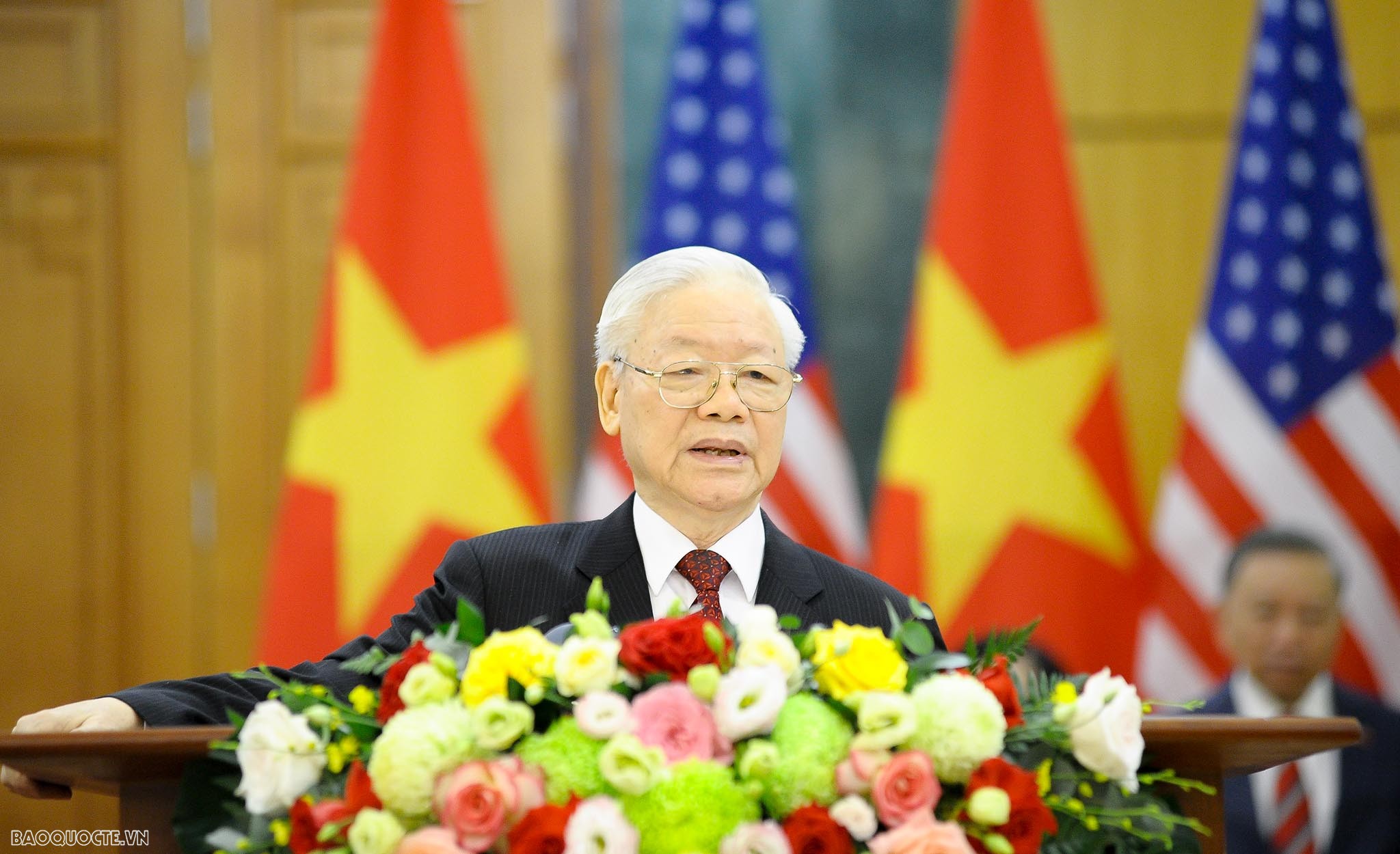 Party General Secretary Nguyen Phu Trong’s address to the press after talks with US President