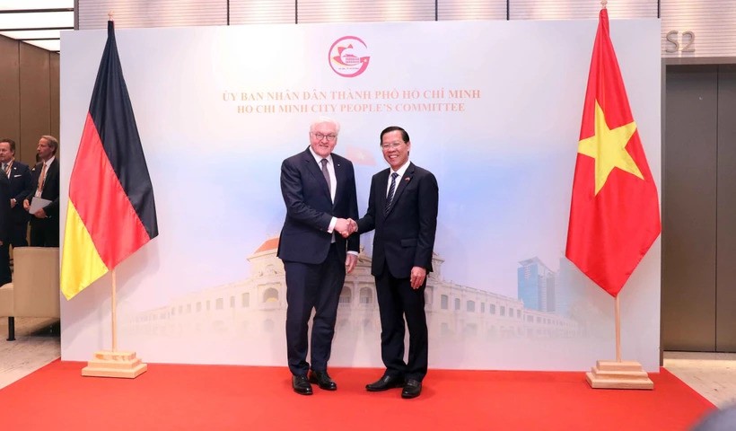 HCM City's Chairman meets with German President Frank-Walter Steinmeier
