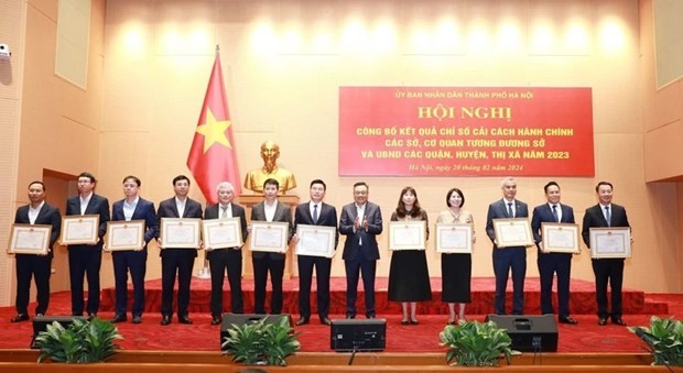 Hanoi announces Public Administration Reform Index 2023