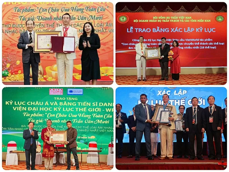“Global Descendants of the Hung Kings” and the Journey of Setting National and International Records “Global Descendants of the Hung Kings” and the Journey of Setting National and International Records