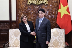 President Luong Cuong lauds Egypt ties at farewell reception for outgoing Ambassador