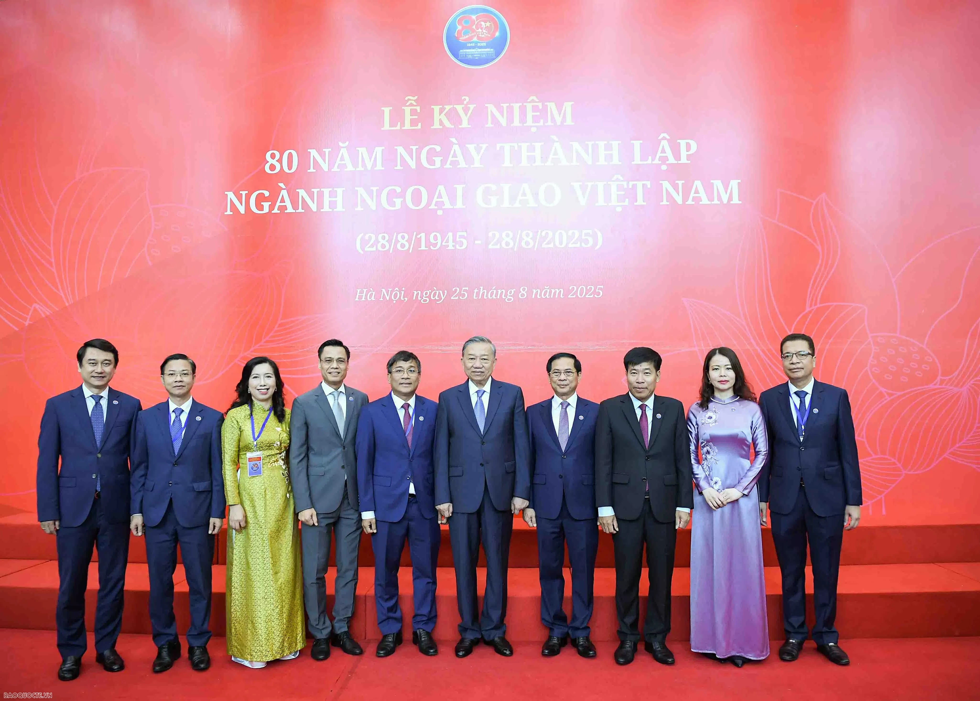 General Secretary To Lam's speech at the 80th anniversary of the Diplomatic sector's establishment