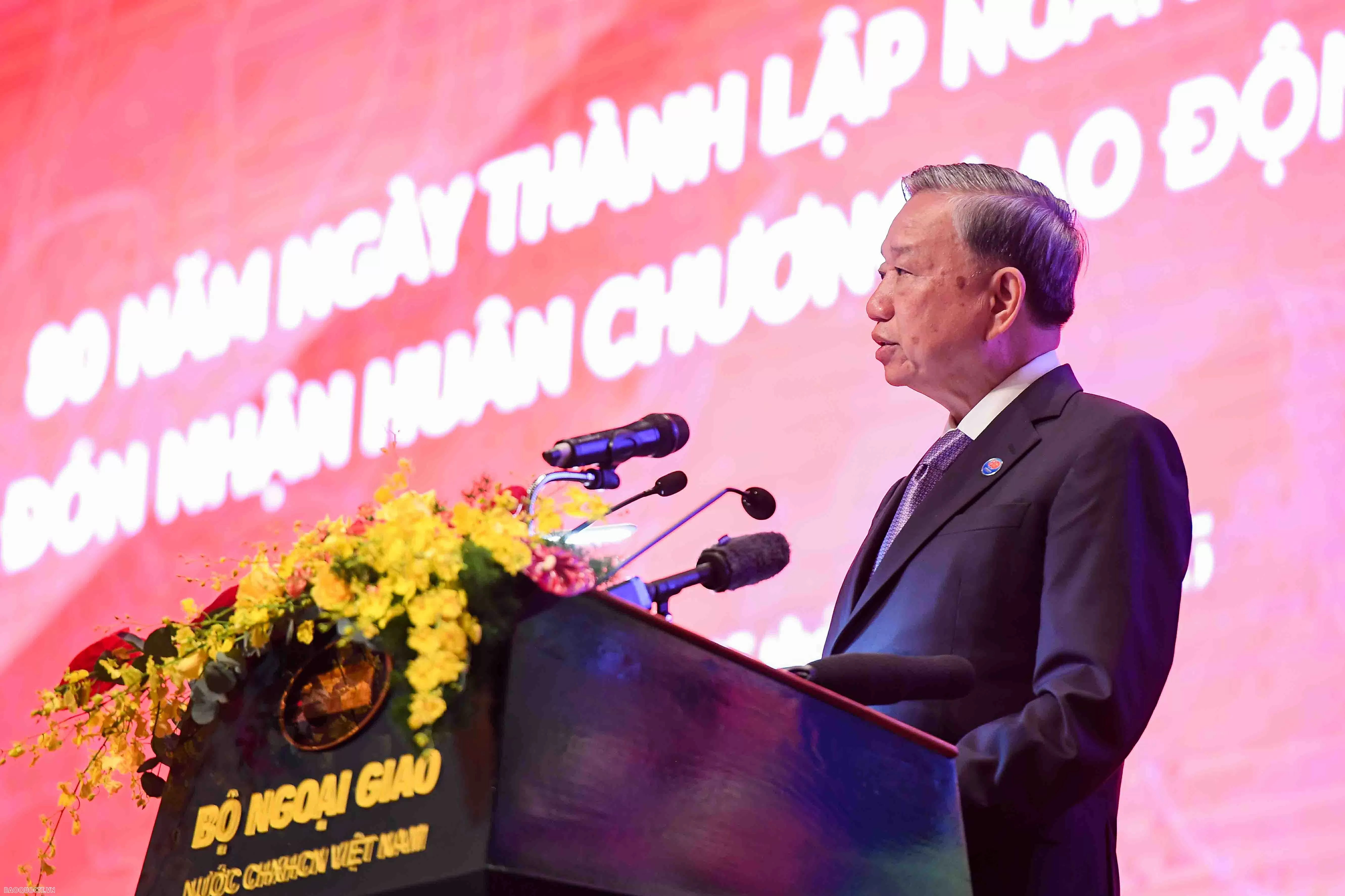 General Secretary To Lam's speech at the 80th anniversary of the Diplomatic sector's establishment