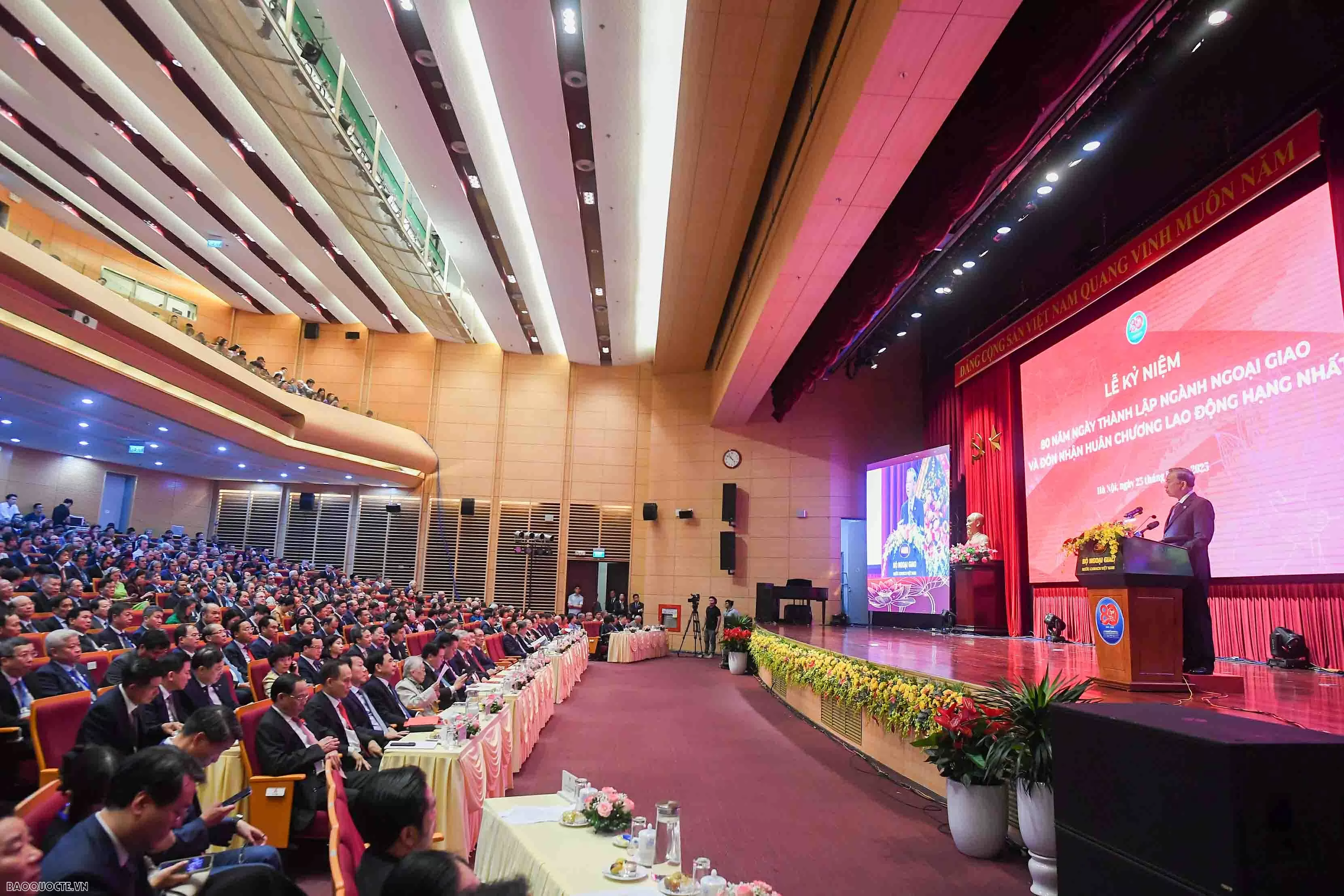 General Secretary To Lam's speech at the 80th anniversary of the Diplomatic sector's establishment