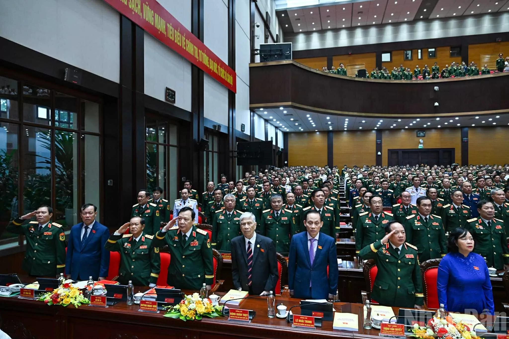 General Secretary To Lam attends the 12th Congress of the Party Committee of Vietnam People's Army