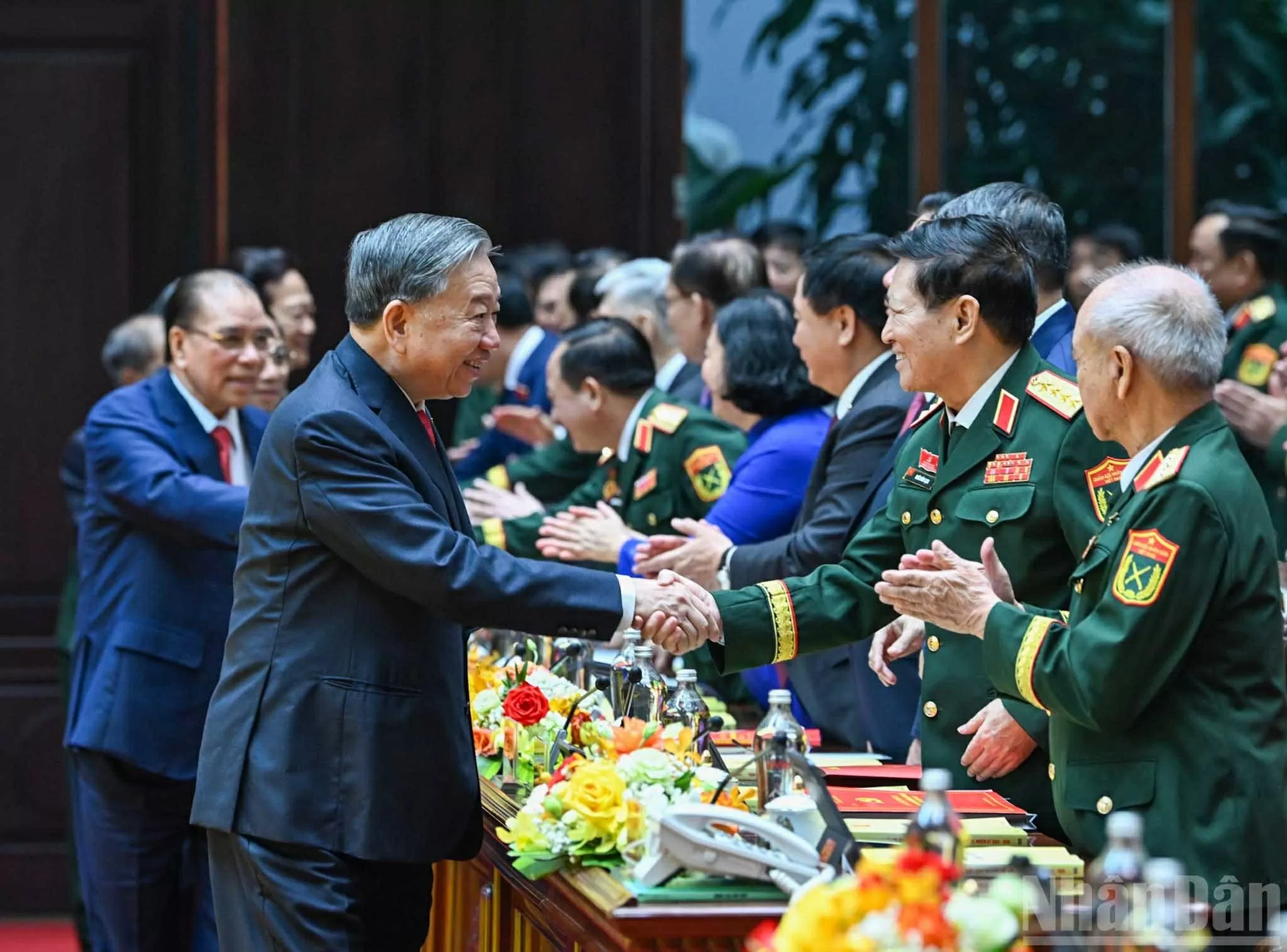 General Secretary To Lam attends the 12th Congress of the Party Committee of Vietnam People's Army General Secretary To Lam attends the 12th Congress of the Party Committee of Vietnam People's Army