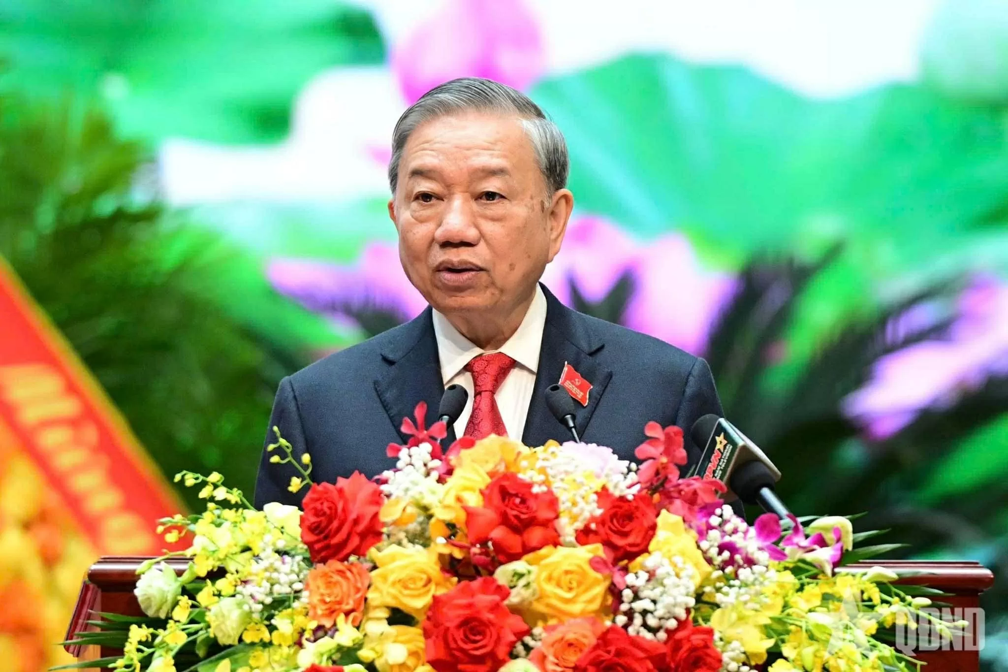 General Secretary To Lam attends the 12th Congress of the Party Committee of Vietnam People's Army General Secretary To Lam attends the 12th Congress of the Party Committee of Vietnam People's Army