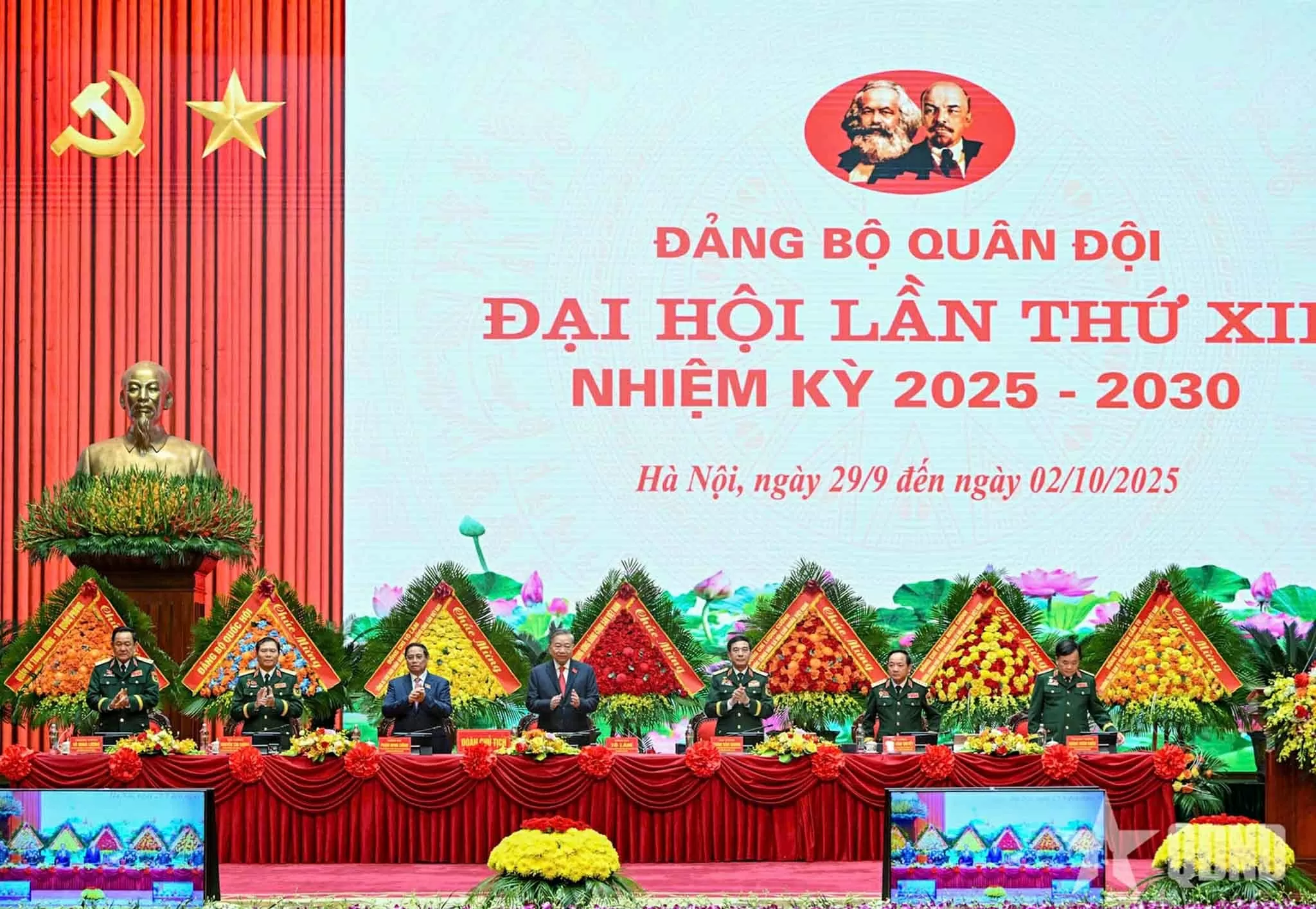 General Secretary To Lam attends the 12th Congress of the Party Committee of Vietnam People's Army