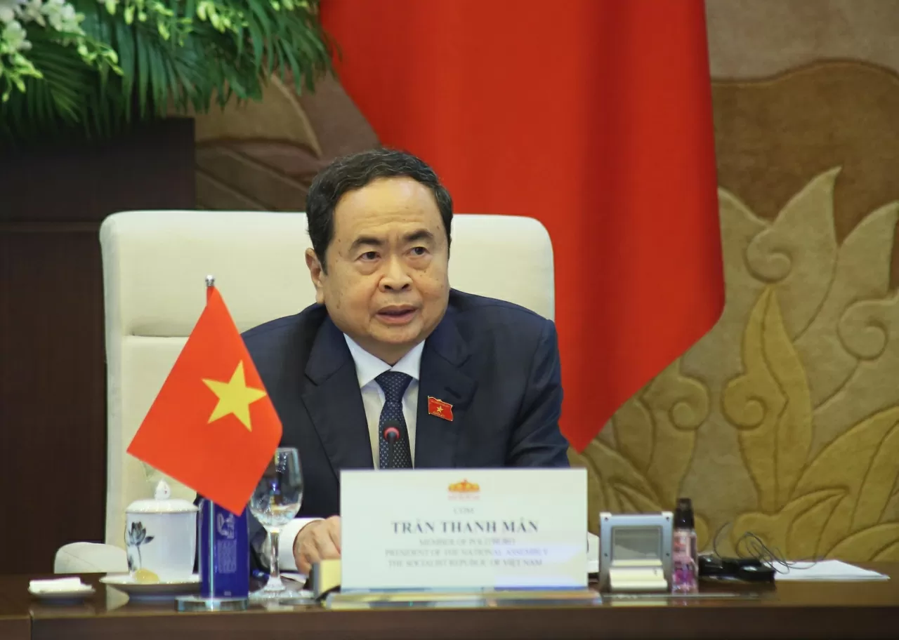 NA Chairman Tran Thanh Man and Cuban top legislator co-chair 2nd session of Vietnam-Cuba Inter-Parliamentary Cooperation Committee