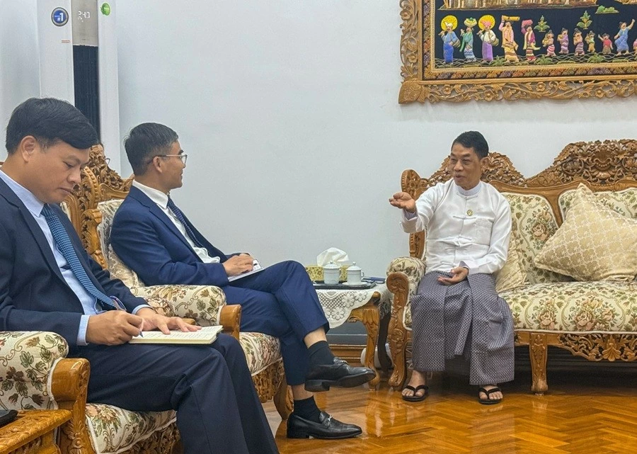 Ambassador Nguyen Anh Duc: Transforming Vietnam-Myanmar cooperation potential into practical programs and outcomes
