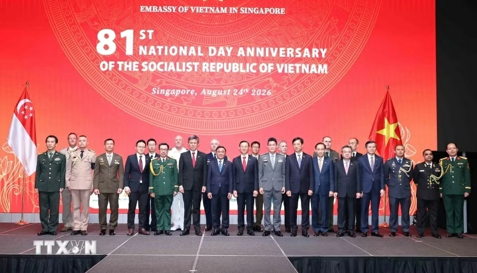 Standing Member of the Secretariat Tran Cam Tu attends ceremony marking Vietnam’s 81st National Day in Singapore