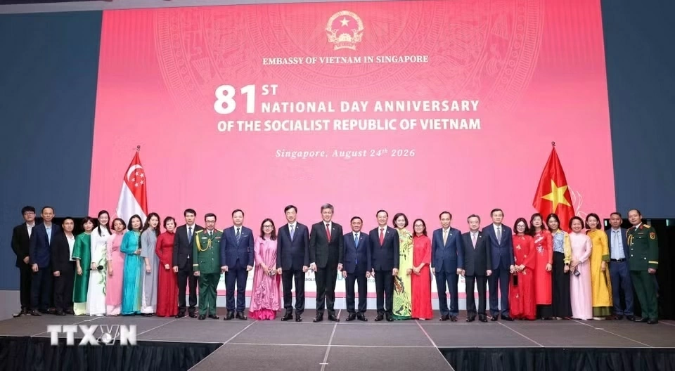 Standing Member of the Secretariat Tran Cam Tu attends ceremony marking Vietnam’s 81st National Day in Singapore