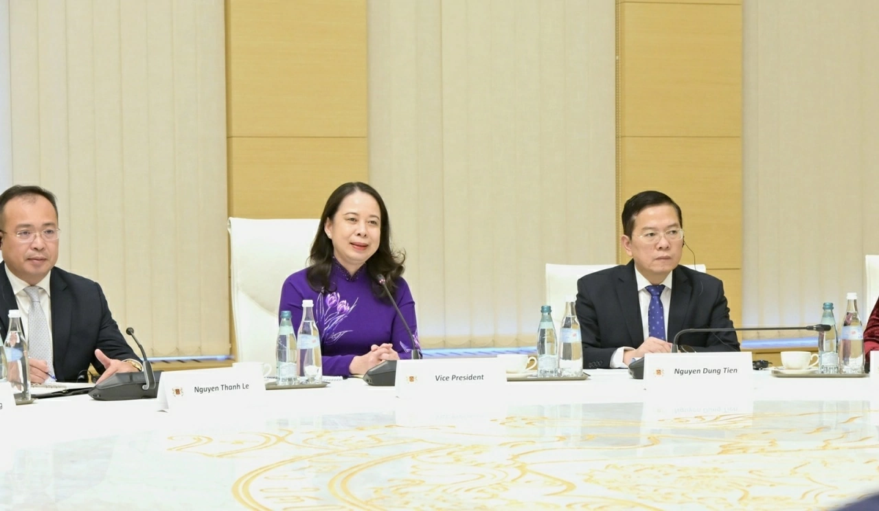 Vice President Vo Thi Anh Xuan holds talks with Georgian PM Irakli Kobakhidze to deepen bilateral cooperation