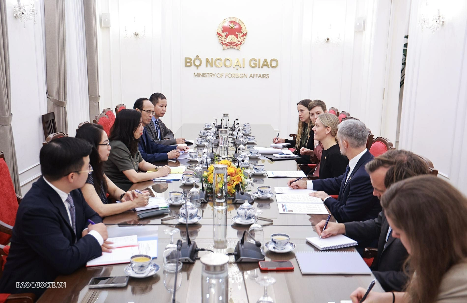 Promoting Vietnam - Norway cooperation on the 55th anniversary of diplomatic relations: Deputy FM Le Thi Thu Hang Promoting Vietnam - Norway cooperation on the 55th anniversary of diplomatic relations: Deputy FM Le Thi Thu Hang