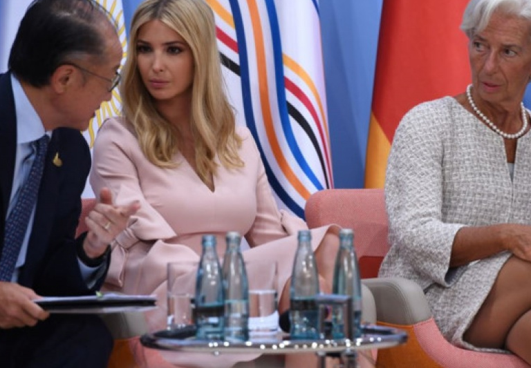Ivanka Trump bị chỉ trích vì thay cha dự họp G20