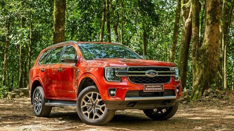 Cập nhật bảng giá Ford Everest 2023 tại Việt Nam