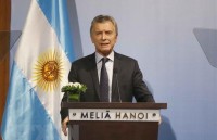 Tổng thống Mauricio Macri: Việt Nam là đối tác quan trọng của Argentina