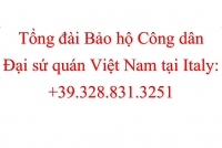 Đại sứ quán Việt Nam tại Italy thông tin về tình hình người Việt trong dịch Covid-19