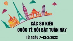Dự kiến các sự kiện quốc tế nổi bật tuần từ ngày 7-13/3/2022