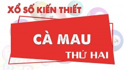 XSCM 21/3, kết quả xổ số Cà Mau hôm nay 21/3/2022. KQXSCM thứ 2