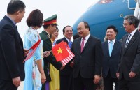 Lễ đón Thủ tướng tại Sân bay St. Andrews, Washington, Hoa Kỳ