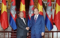 Thủ tướng Nguyễn Xuân Phúc đề nghị Campuchia tạo thuận lợi cho Việt kiều và doanh nghiệp Việt