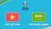 Xem trực tiếp bóng đá U23 Việt Nam vs U23 Saudi Arabia ở kênh nào?