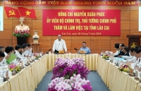 Thủ tướng: Lào Cai cần hướng tới mục tiêu lọt vào tốp 15 tỉnh phát triển của cả nước