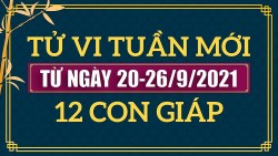 Tử vi tuần mới. Xem tử vi tuần mới 12 con giáp từ ngày 20/9 đến 26/9/2021