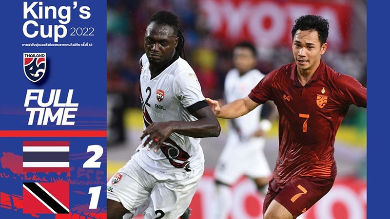 Highlights bóng đá: Đội tuyển Thái Lan xếp thứ 3 ở King's Cup