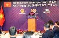 Chủ tịch Quốc hội Nguyễn Thị Kim Ngân dự Diễn đàn Đầu tư và Thương mại Việt Nam - Hàn Quốc