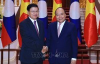 Thủ tướng Lào đồng chủ trì Kỳ họp lần thứ 41 Ủy ban Liên Chính phủ Việt Nam - Lào