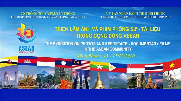 Triển lãm Ảnh và Phim Phóng sự - Tài liệu trong Cộng đồng ASEAN tại Bình Phước sẽ khai mạc sáng 15/12