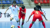 Đội tuyển futsal nữ Việt Nam thắng đậm trước Myanmar ở SEA Games 31