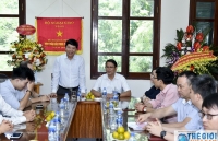 Thứ trưởng Ngoại giao Nguyễn Quốc Cường chúc mừng Báo Thế giới & Việt Nam