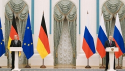 Hội đàm cấp cao Nga-Đức: Tổng thống Putin ra lời chắc nịch liên quan Ukraine và dự án khí đốt
