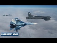 Su-27 Nga "hộ tống" máy bay ném bom Mỹ trên biển Baltic