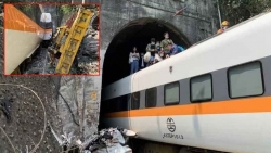 Cập nhật vụ tàu trật đường ray ở Đài Loan: Chở 350 hành khách, số tử vong tăng mạnh, thảm khốc nhất 40 năm qua