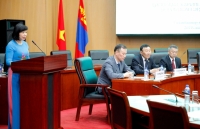 Hội thảo khoa học 65 năm quan hệ Mông Cổ - Việt Nam