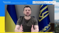 Ukraine thông báo 'tin gây thất vọng' về Nga, Tổng thống Zelensky khẳng định 'không thể rời bỏ đất nước'