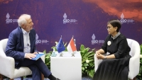 Trước thềm Hội nghị Ngoại trưởng G20, Indonesia-EU bàn vấn đề Ukraine