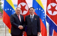 'Cánh tay phải' của Tổng thống Venezuela thăm Triều Tiên