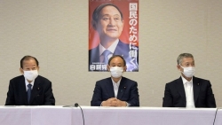 Đảng cầm quyền Nhật Bản họp khẩn 10 phút, Thủ tướng Suga phát biểu gây bất ngờ