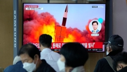 Vụ Triều Tiên thử tên lửa: Mỹ nói vi phạm, Hàn Quốc họp khẩn, Nhật Bản lo ngại