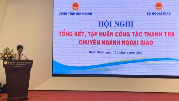 Thanh tra Bộ Ngoại giao thực hiện phương châm “quản lý đến đâu thanh, kiểm tra đến đó”