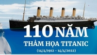 110 năm thảm họa chìm tàu Titanic chấn động thế giới