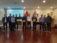 Giải thi đấu bóng bàn chào mừng ngày Giỗ Tổ Hùng Vương của Đại sứ quán Việt Nam tại Australia