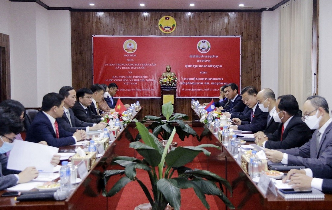 Nâng cao hiệu quả hợp tác Việt Nam-Lào trên lĩnh vực tôn giáo