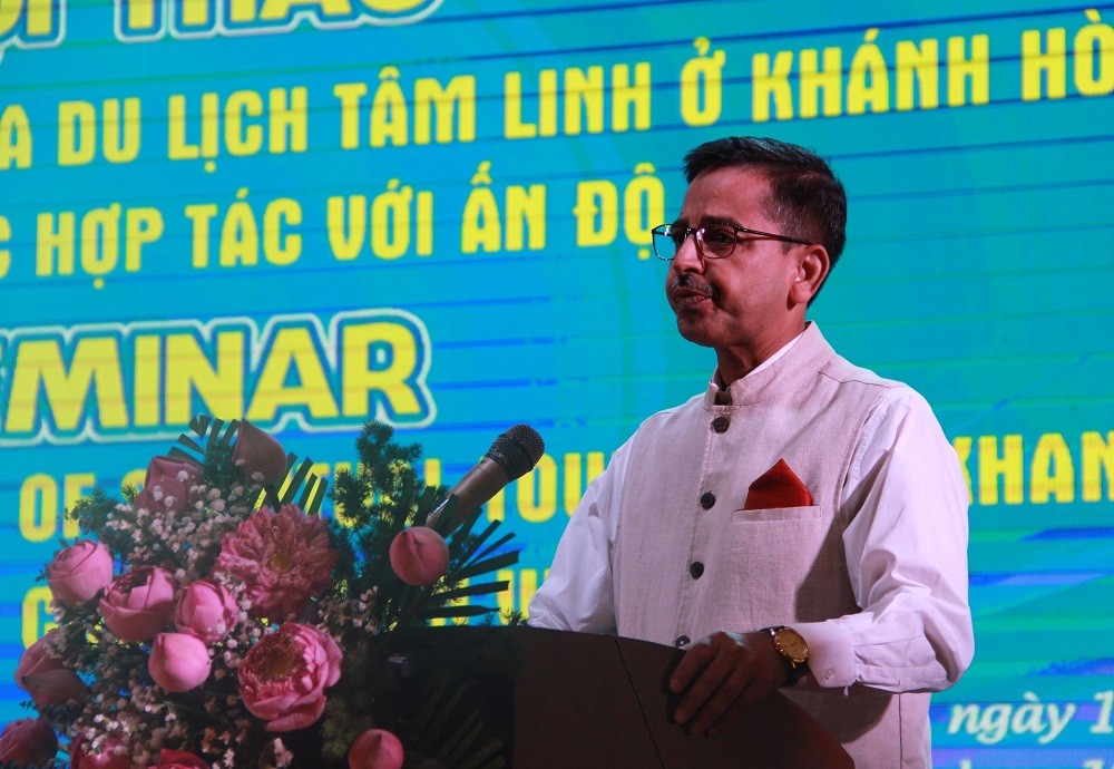 Khánh Hòa tìm điểm chung trong phát triển du lịch tâm linh với Ấn Độ
